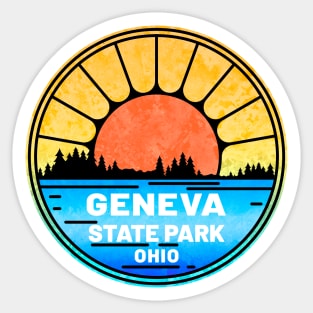 Geneva State Park Ohio OH Lake Sticker